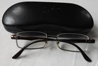 Ray-ban Eyeglasses Frames Only Rb 6155 2511 Brown/copperfull Rim Metal 53-17-140 Pre-owned. Price: $19.97.