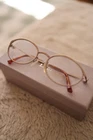 Vintage 1995 Christian Dior 2823 Silver Round Oval Eyeglasses Pre-owned. Price: $70.00.