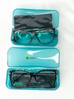 Lot Of 2 Lensmart Eyeglasses Optical Frame Models: Sarah & Giuliano Rx New. Price: $29.95.