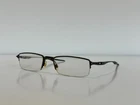 Oakley Ox Half Rim Pewter Men's Eyeglasses Eyewear Frame 55-19-140 Pre-owned. Price: $49.99.