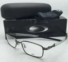 New Oakley Eyeglasses Catapult OX5092-0250 50-17 Pewter Frame W/ Clear Demo Lens. Price: $319.99.