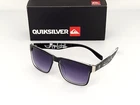 Quicksilver Sports Square Sunglasses Black Clear Logo Frame Smoke Fade Lens New. Price: $18.90.