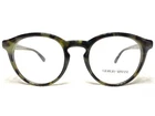 New Giorgio Armani AR7159 5032 Mens Green Havana Round Eyeglasses Frames 50/22. Price: $172.04.