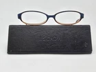 Escada Ves 018L Col. 6CF Blue Brown Eyeglasses Frame W/ Flexhinge And Case 52MM Pre-owned. Price: $25.99.