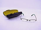 Morel France Koali 6305K Eyeglasses Frames Bronze & Emerald 47 18 140 Half Rim Pre-owned. Price: $13.99.