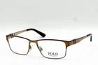 New Polo Ralph Lauren 1147 9147 Brushed Brown Authentic Eyeglasses 54-16. Price: $106.79.