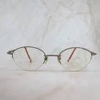 Apostrophe AP10 Eyeglasses Frame Women's Rose Gold Metal Half Rim Oval 48-19-135 Pre-owned. Price: $35.99.