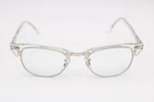 Ray-ban RB5154 2001 Polished Transparent Browline Eyeglasses Frames 49-21-140 New. Price: $164.95.