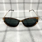 Firmoo Sunglasses Eyeglasses Cat Tortoise Gold 587056 54-18-140 Frame Only Pre-owned. Price: $29.99.