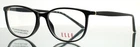Elle EL13510 Bk Black Womens Semi Cat Full Rim Eyeglasses 52-16-146 B:37 New. Price: $37.99.