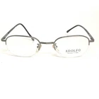 Adolfo VP-110 Eyeglasses Gunmetal Half Rim Frame 54-18-140 Womens Pre-owned. Price: $35.59.