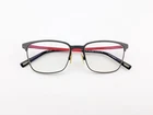 Kliik Denmark Eyeglasses, Frames Only, Singapore, 719 M103, 51-16-140, Black/red Pre-owned. Price: $44.99.