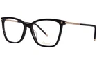 Chopard VCH349M 0BLK Eyeglasses Women's Super Black Full Rim Cat 55MM New. Price: $474.95.