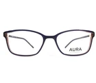 Aura By Airlock Eyeglasses Frames 3003 470 Purple Pink Cat Hal Rim 52-17-140 New. Price: $99.99.