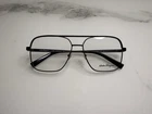 Salvatore Ferragamo Eyeglasses Gunmetal Square Frame Mod: SF2199L 037 Pre-owned. Price: $50.00.