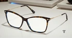 Tom Ford FT5687-B 052 Square Dark Havana Demo Lens Mm Women's Eyeglasses New. Price: $187.00.