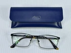 Hackett London HEK1269 Eyeglasses Frames Black Metal Rectangular 57-16-150 Pre-owned. Price: $34.99.