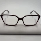 Isaac Mizrahi IM30056 Burgundy Authentic Eyeglasses 53-16-135 Frame #803 Pre-owned. Price: $29.99.