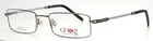 Concept Flex Plus CX7167 Grey Mens Rectangle Eyeglasses 50-18-140 B:27 New. Price: $24.99.