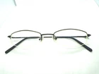 Fossil Metamorphix 003 Black 49-19-140 Eyeglasses Frames Half Rimless Women Pre-owned. Price: $24.49.