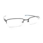 Oakley Rhinochaser OX3111-0552 Black Blue Half Rim Eyeglasses Frames 52-19 143 Pre-owned. Price: $54.99.