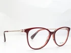 Max Mara MM5078 071 Striped Burgundy Women's Eyeglasses Frames 54-14-140 New. Price: $79.95.