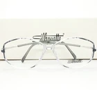 Silhouette Eyeglasses Frame 1861 00 6105 56-13-135 Without Case New. Price: $69.99.