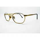 Guess Eyeglasses Womens Gold Oval 735 Sun 301-2 49-19-135 Pre-owned. Price: $31.99.