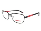 Prada Eyeglasses Frames VPS50S 1BO-1O1 Black Red Rectangle Wire Rim 57-17-145 New. Price: $179.99.