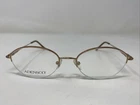 Adensco Trish 2A5 52-18-135 Brown Gold Half Rim Metal Eyeglasses Frame F820 New. Price: $40.00.