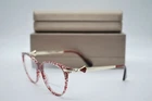 New Bvlgari 4143-B 5451 Red Authentic Eyeglasses Frame Rx 53-17. Price: $179.99.