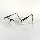Ogi Mod 3052B Eyeglasses Frame Only 48-18-140 Half Rim Brown/green Metal Pre-owned. Price: $26.92.