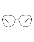 Alexander Mcqueen Womens Square/rectangle Ruthenium Transparent Fashio Pre-owned. Price: $149.99.