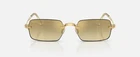 RB3928 Ray-ban Polished Arista Gold With Brown Mirror Gradient Lenses A$ap New. Price: $199.99.