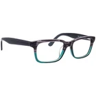 Lacoste Eyeglasses L2672 038 Striped Grey/petrol Square Frame 52 17 140 Pre-owned. Price: $169.99.