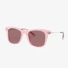 Coach Legacy Stripe Square Burgund/ Pink Glitter Signature Sunglasses New. Price: $155.00.