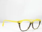 Alain Mikli A03154 003 Yellow Multicolor Women's Eyeglasses Frames 54-15-140 New. Price: $199.95.