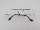 Ray Ban Eyeglasses, Frames Only, Rb 6589 2501, 56-15-140, Silver, Half Rim Pre-owned. Price: $39.99.