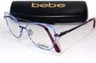 Bebe Optical BB5207 Plum Floral Blue Eyeglasses Frame 51-16-135 Women Metal New. Price: $34.99.