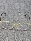 Zenni Eyeglasses Oval Frames Clear Brown Tortoise Arms Womens Optical Pre-owned. Price: $19.99.