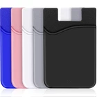Shanshui Card Holder For Phone, Adhesive Wallet MULTI-COLORS(5 Pack). Price: $10.81.