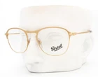 Persol 7007-V 1069 Eyeglasses Frame Matte Gold 51-19-145 New. Price: $100.00.