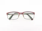 Nautica Eyeglasses Frames Only, N7270 200, 54-17-140, Red/ Brown Pre-owned. Price: $29.99.
