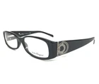 Salvatore Ferragamo Eyeglasses Frame 2644 101 Black Rectangle Full Rim 53-16-135 New. Price: $74.99.