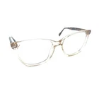 Marchon M-5504 601 Pink Brown Square Eyeglasses Frames 53-16 135 Designer Women Pre-owned. Price: $54.99.