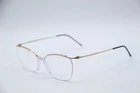 New Charmant CH16713 Gp Gold Clear Black Authentic Frames Eyeglasses 51-17. Price: $74.10.