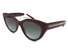 Tiffany & Co. Sunglasses TF4220 8389/3C Burgundy Cat Eye W/ Gray Gradient Lenses New. Price: $176.39.