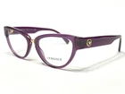 New Women's Versace VE3267 5291 Eyeglasses Frames Transparent Violet 51/17 140. Price: $329.99.