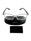 Vogue Eyewear New Transparent & Black Eyeglasses 52-17-140 Fashion Frames VO5356. Price: $31.50.