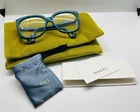 Gucci GG0470O 003 Teal Blue Eyeglasses Frames 56-17-140 With Velvet Case New. Price: $110.00.